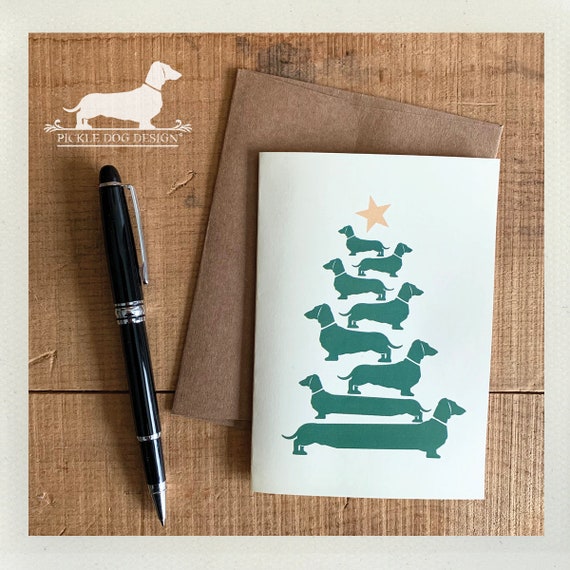 O' Doxie Tree. Note Card