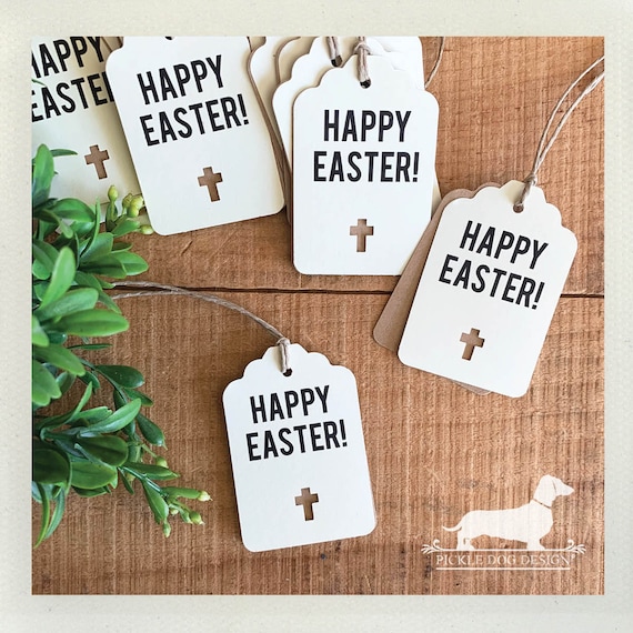 DOLLAR DEAL! Happy Easter. Gift Tags (Set of 6)