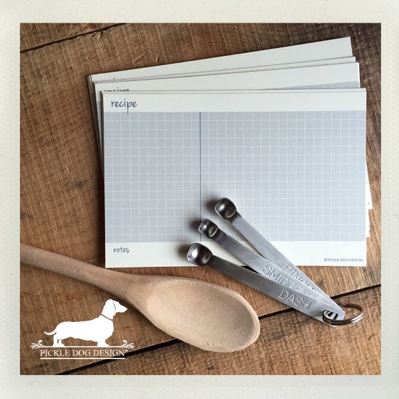 Gridlock. A Baker's Dozen (Qty 13) Set of Recipe Cards