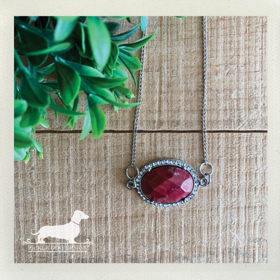 Red Rose. Necklace
