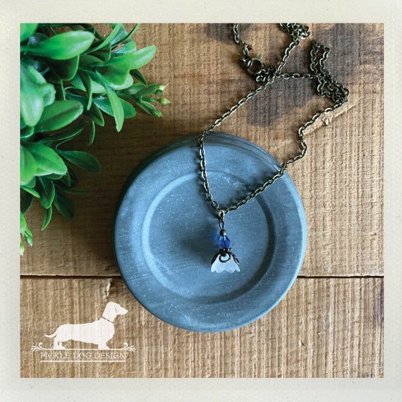 Something Blue. Necklace