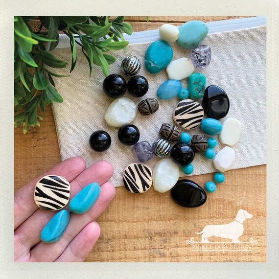 LAST CHANCE! Turquoise Tiger Beads