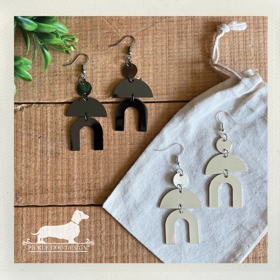 Over the Rainbow. Dangle Earrings