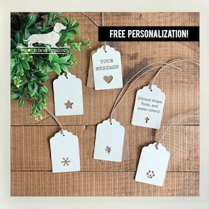Escolha seu formato. Etiquetas de presente personalizadas de camada dupla (conjunto de 12) -- (etiqueta de presente de noiva, aniversário, coração, etiqueta de presente personalizada, escolha sua cor)