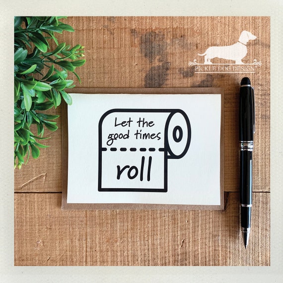 Let The Good Times Roll. Note Card