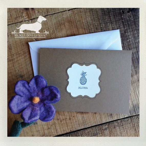 Aloha. Note Cards (Set of 8)