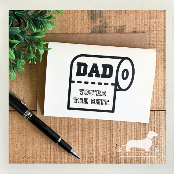 Dad, You're The %@!#. Note Card