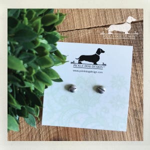 Flat Head Screw Post Earrings: Funny Minimalist Unisex Jewelry, Nickel Free Studs