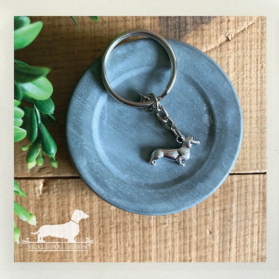 Mini Doxie. Keychain