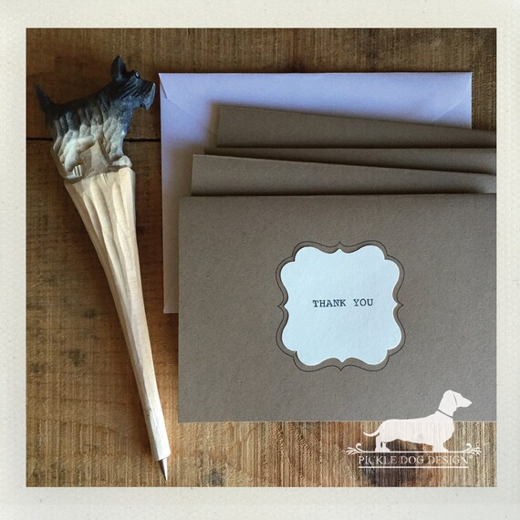 Thank You. Note Cards (Set of 8)
