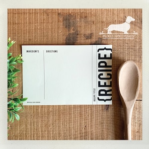 Kraft tradizionale. Una dozzina di Baker (quantità 13) Set di schede di ricette 4x6 -- (moderno, regalo per ragazzi, semplice, matrimonio, bomboniera per addio al nubilato, regalo)