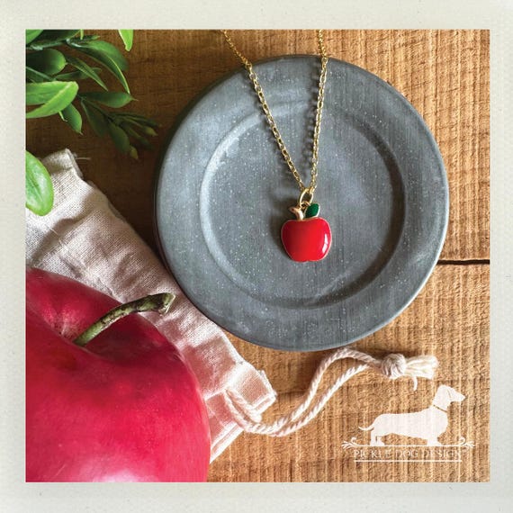 Apple. Necklace