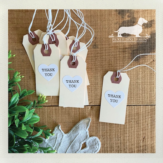 DISCOUNT DEAL! Thank You. Gift Tags (Set of 10)