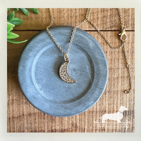 Moon. Necklace