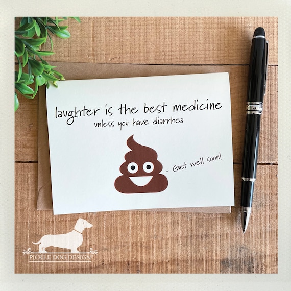 Laughter is the Best Medicine. Note Card