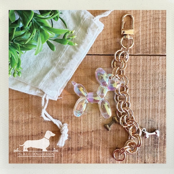 Balloon Dog. Bag Charm