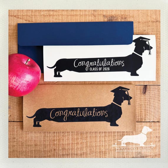 Doxie Grad. Note Card