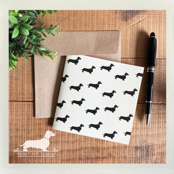 Lots o' Doxie. Note Card Set