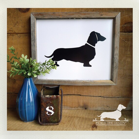 Doxie. Art Print