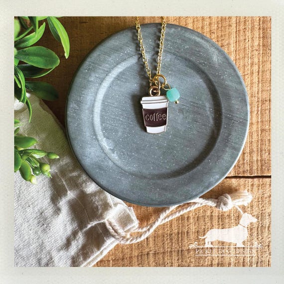 Coffee Lover. Necklace