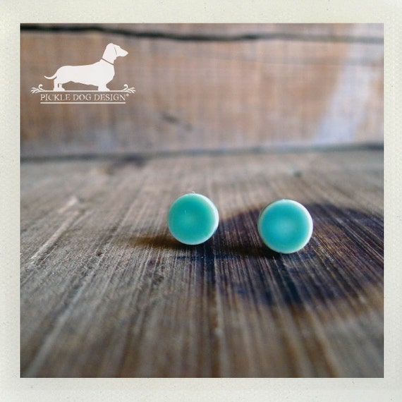 Seafoam Cirque. Post Earrings