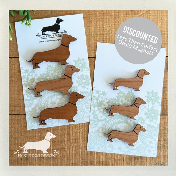 LESS THAN PERFECT! Doxie Magnet Sets