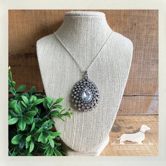 Diamond Drop. Necklace