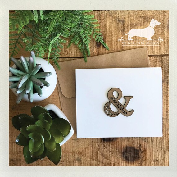 DOLLAR DEAL! Ampersand. Note Card