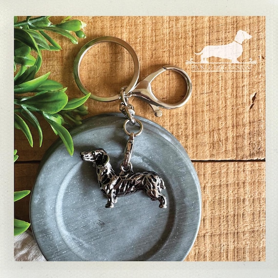 Vintage Doxie. Keychain