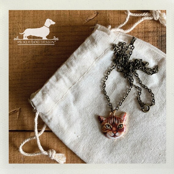 Cat's out of the Bag. Necklace