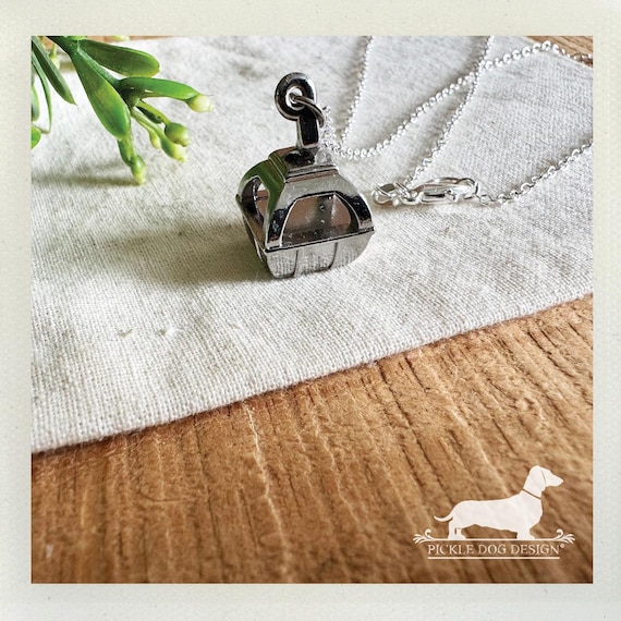Silver Gondola. Necklace
