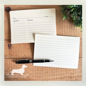 OFERTA DE DESCUENTO. Tarjetas de recetas Happy Day (cantidad 12) (5 x 7, regalo de bodas, despedida de soltera, para la novia, de la cocina, regalo de inauguración de la casa)