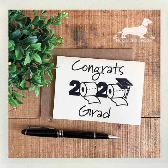 Congrats 2020 Grad. Note Card