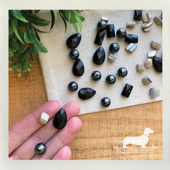 LAST CHANCE! Black n' Gray Beads