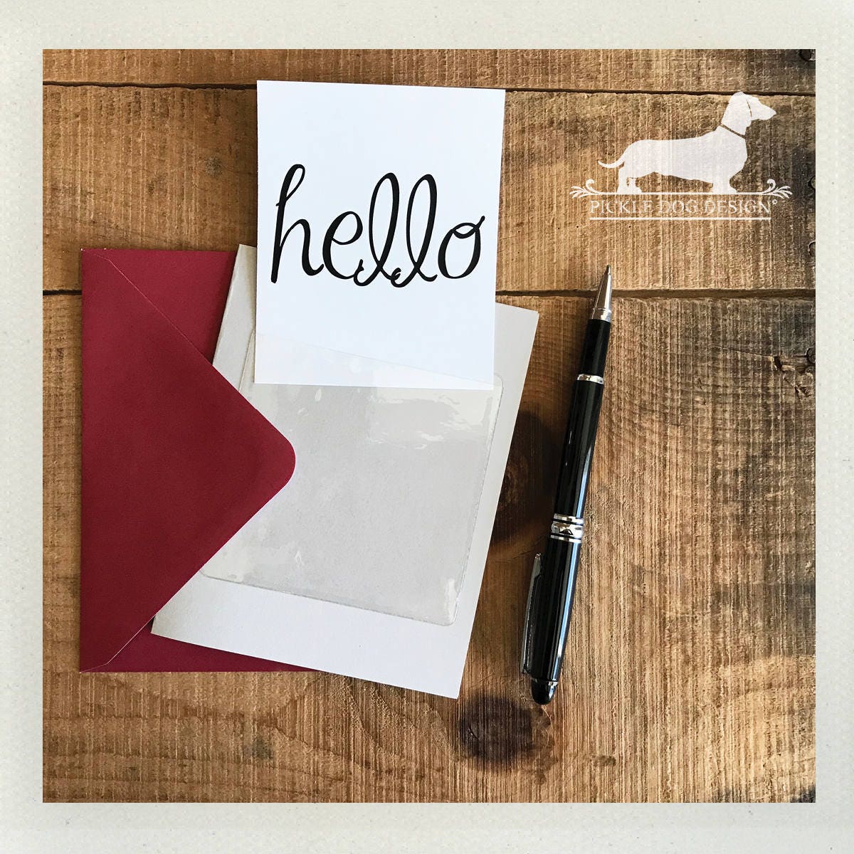 DOLLAR DEAL! Little Hello. Note Cards (Set of 4)