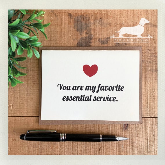 You're My Favorite. Note Card