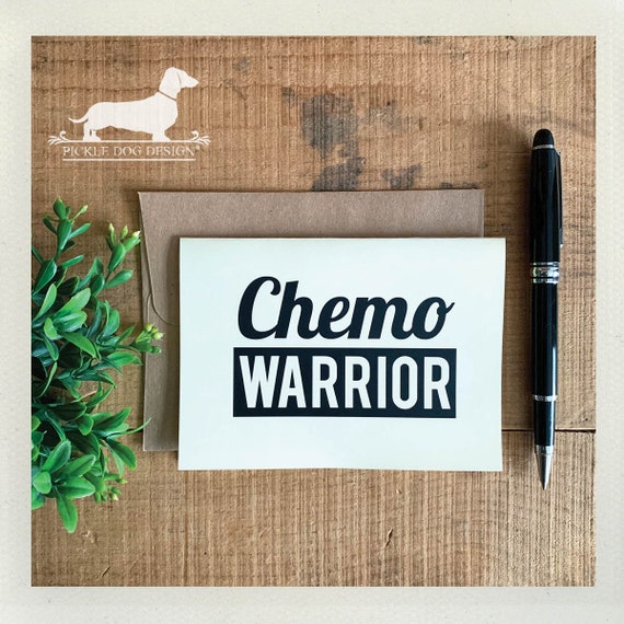 Chemo Warrior. Note Card