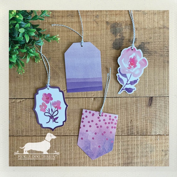 DOLLAR DEAL! Floral. Gift Tags (Set of 8)