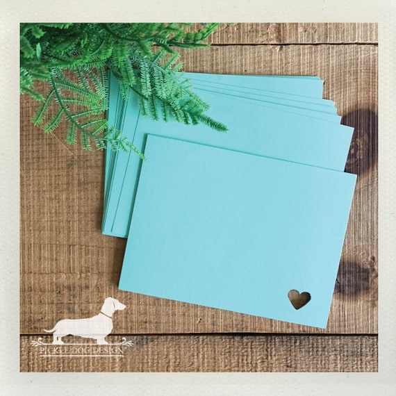 DOLLAR DEAL! Mint Valentine. Flat Cards (Set of 25)