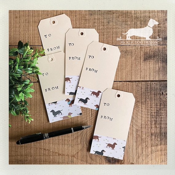 Doxies. Gift Tags (Set of 5)