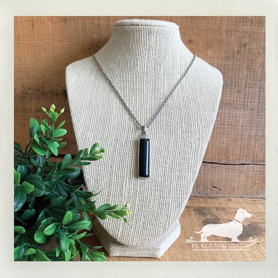 Ebony Bar. Necklace