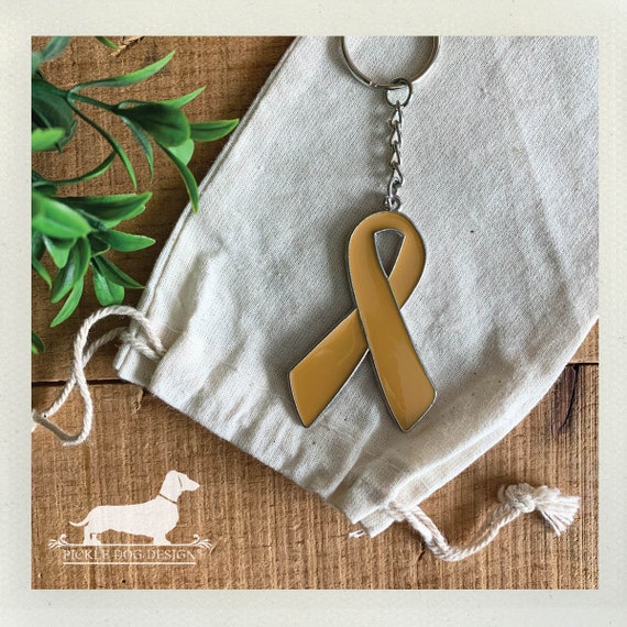 Yellow Ribbon. Keychain