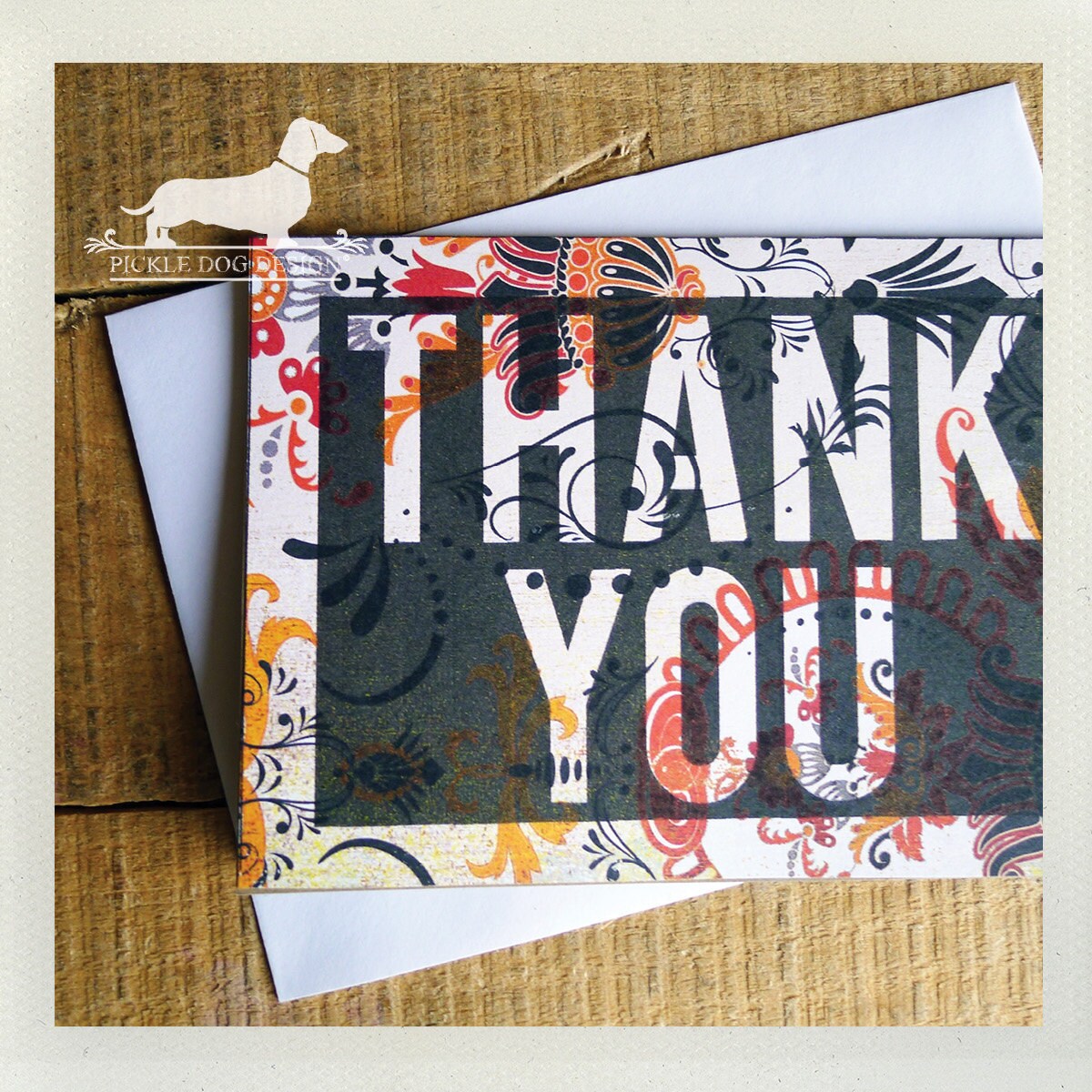 DOLLAR DEAL! Thank You. Note Cards (Set of 5)