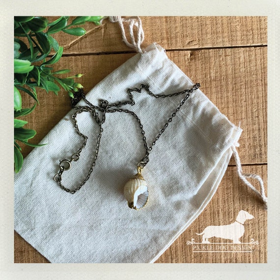 Shell. Necklace