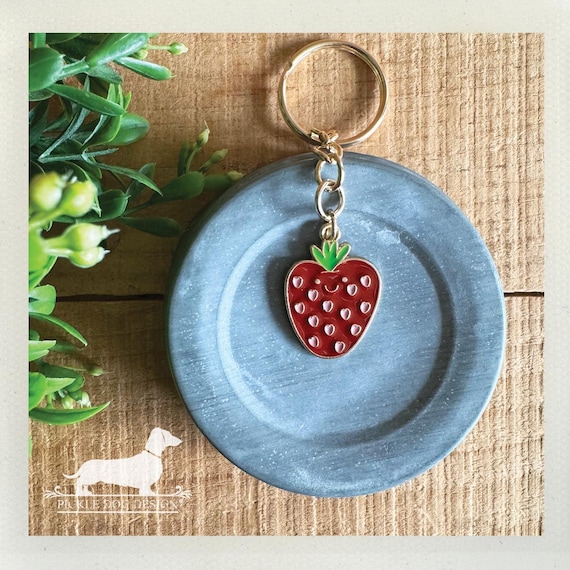 DISCOUNT DEAL! Strawberry. Bag Charm