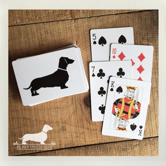 Doxie. Playing Cards