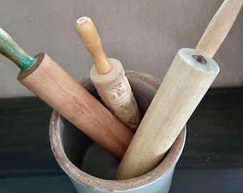 Vintage Wooden Rolling Pins