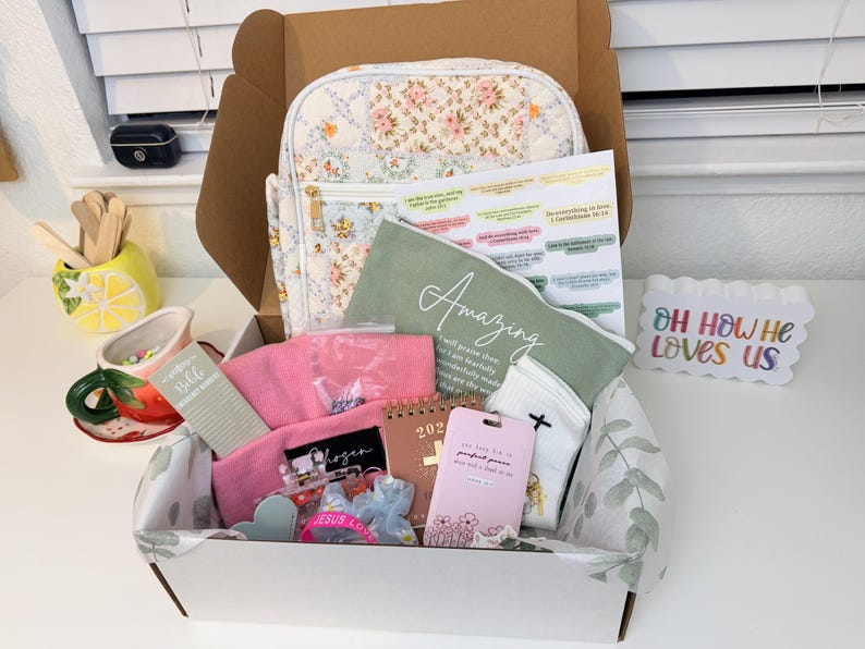Christian Mystery Faith Box – Cadeaux d'encouragement vers des versets bibliques image 6