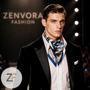 mens formal dress scarf formal silk scarf with suit