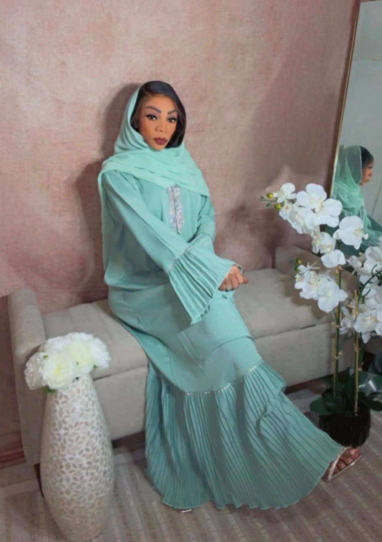 green emerald velvet dress Emerald Green Satin Hijab